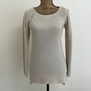 mossimo hi-lo knit sweater